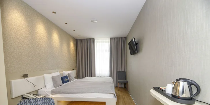 4* hotelu Ametyst: pobyt se snídaní pro dva v historické Praze