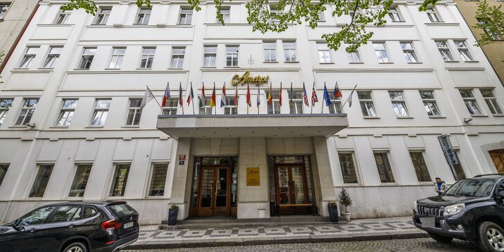 4* hotelu Ametyst: pobyt se snídaní pro dva v historické Praze