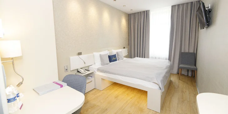 4* hotelu Ametyst: pobyt se snídaní pro dva v historické Praze