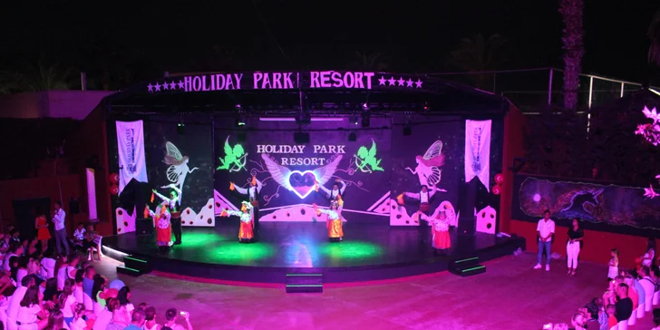 Holiday Park Resort***** v Turecku: letenky, transfery a ubytování na 7 nocí s ultra all inclusive