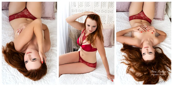 Focení boudoir, glamour nebo ženské akty vč. líčení s profi fotografkou