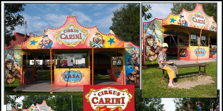 Vstupenky na vánoční show Cirkusu Carini
