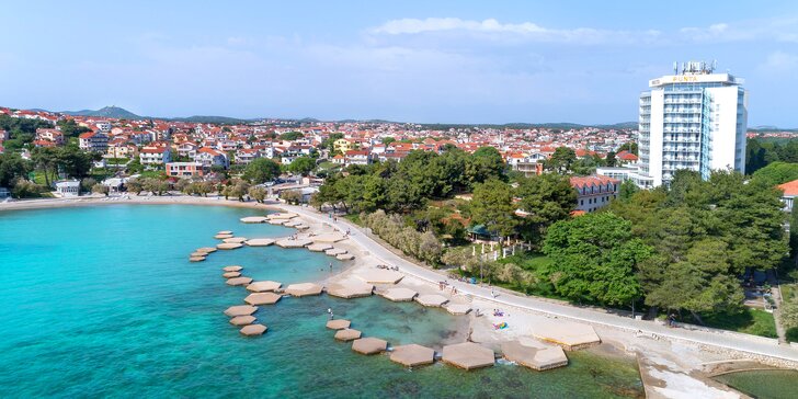 Poznejte Chorvatsko a krásy Dalmácie: pobyt s plnou penzí a bazény