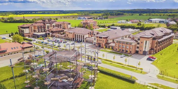 Odpočinek a romantika ve špičkovém hotelu v lázních Bükfürdő: wellness i polopenze