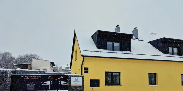 Moderní a prostorné apartmány v CHKO Železné hory pro pár i rodinu