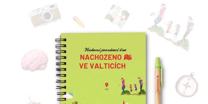 Venkovní poznávací hra Nachozeno: Úkoly, výzvy, herní mapa, tipy na občerstvení