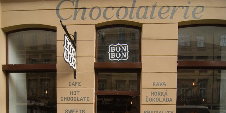 Degustace tří druhů horké čokolády či fondue s lesním ovocem v Chocolaterii Bon Bon: 1 až 3 osoby