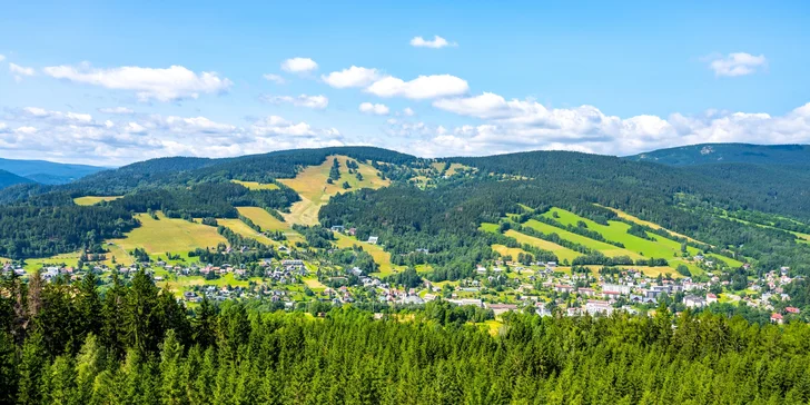 Pobyt v Krkonoších pro páry i rodiny: polopenze, sauna i zábava