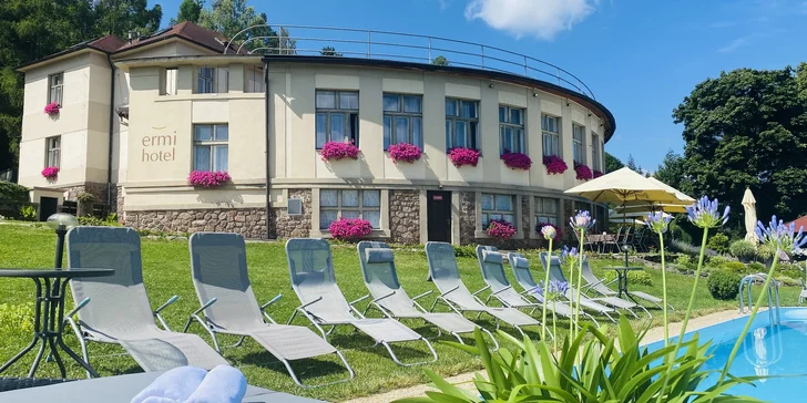 Relax nebo dámská jízda v Brdech: polopenze, wellness i sportovní vyžití