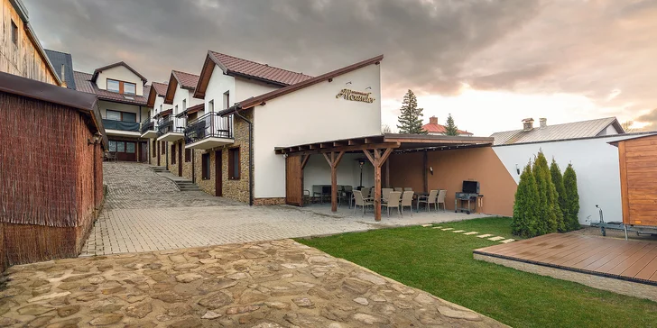 Aktivní dovolená ve Vysokých Tatrách pro pár nebo rodinu se snídaní: apartmány blízko Thermal Parku Vrbov