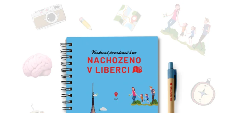 Venkovní poznávací hra Nachozeno: Úkoly, výzvy, herní mapa, tipy na občerstvení