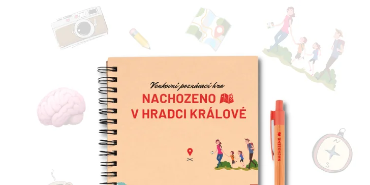 Venkovní poznávací hra Nachozeno: Úkoly, výzvy, herní mapa, tipy na občerstvení