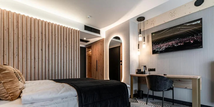 Pobyt v moderním hotelu jen 2 km od vyhlášené ulice Krupówki, sleva na vstup do aquaparku
