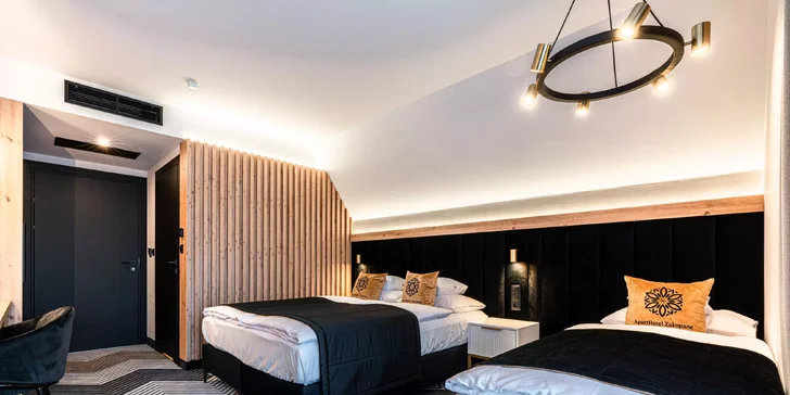Pobyt v moderním hotelu jen 2 km od vyhlášené ulice Krupówki, sleva na vstup do aquaparku