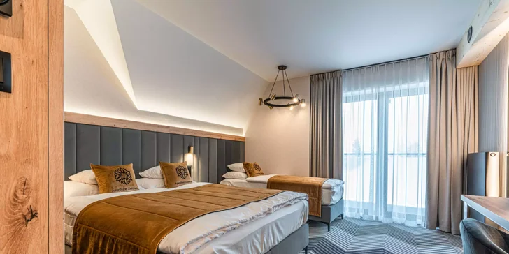 Pobyt v moderním hotelu jen 2 km od vyhlášené ulice Krupówki, sleva na vstup do aquaparku
