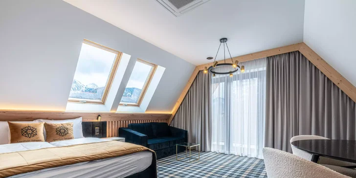 Pobyt v moderním hotelu jen 2 km od vyhlášené ulice Krupówki, sleva na vstup do aquaparku