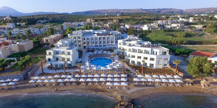 Hotel Harmony Rethymno Beach v Řecku: all inclusive, hotel na pláži i dítě za letenku