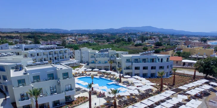 Hotel Harmony Rethymno Beach v Řecku: all inclusive, hotel na pláži i dítě za letenku