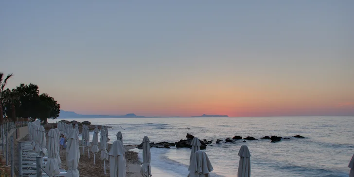 Hotel Harmony Rethymno Beach v Řecku: all inclusive, hotel na pláži i dítě za letenku