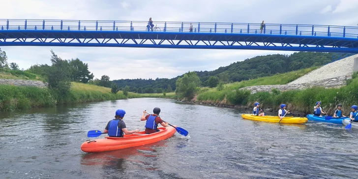 Sjezd Ostravice, Odry či Opavy: hromadné či individuální termíny, půjčení lodí a doprava