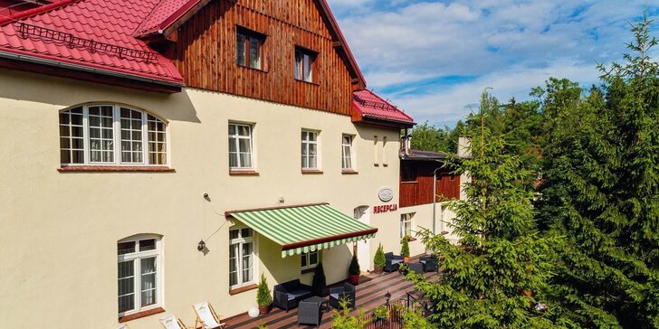 Pohoda v Karpaczi: rodinný hotel Leśny Dwór, sauna i snídaně a spousta vyžití pro děti