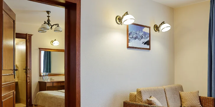 Polské Tatry v kouzelném hotelu: snídaně či polopenze a wellness