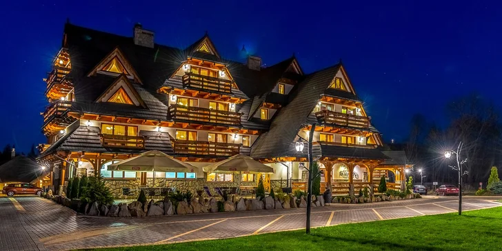 Polské Tatry na dosah ruky: 3* hotel se snídaní i polopenzí, wellness, dětský klub