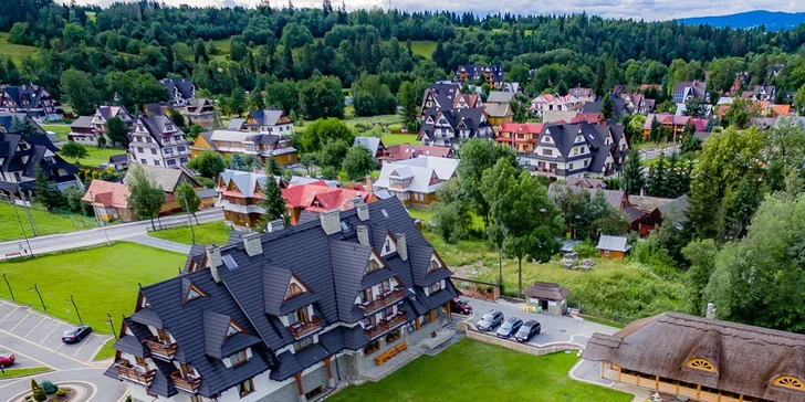 Polské Tatry v kouzelném hotelu: snídaně či polopenze a wellness