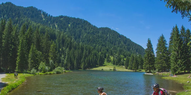 Dolomity v létě: polopenze, wellness se saunou a bazénem, možnost Val di Sole Card