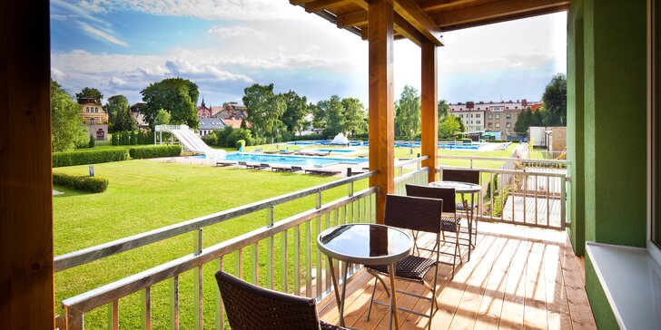 Pobyt ve Svitavách: ubytování v pokoji či apartmánu, snídaně a volný vstup na bazén i koupaliště