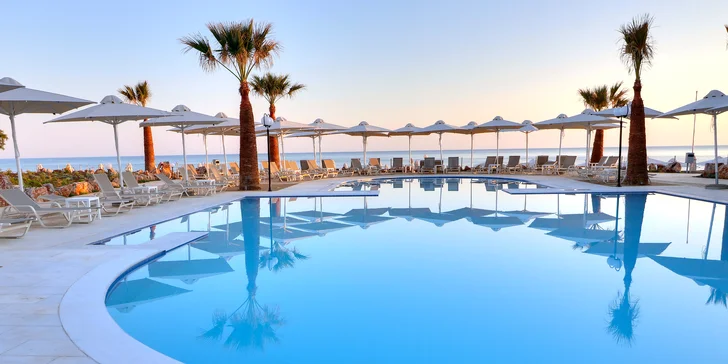 Hotel Harmony Rethymno Beach v Řecku: all inclusive, hotel na pláži i dítě za letenku