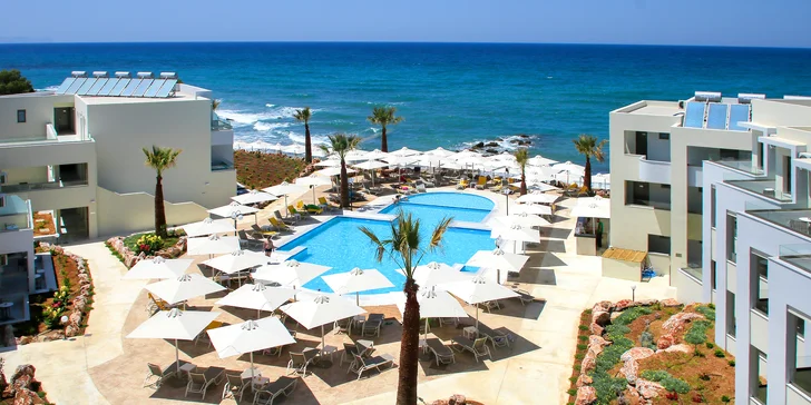 Hotel Harmony Rethymno Beach v Řecku: all inclusive, hotel na pláži i dítě za letenku