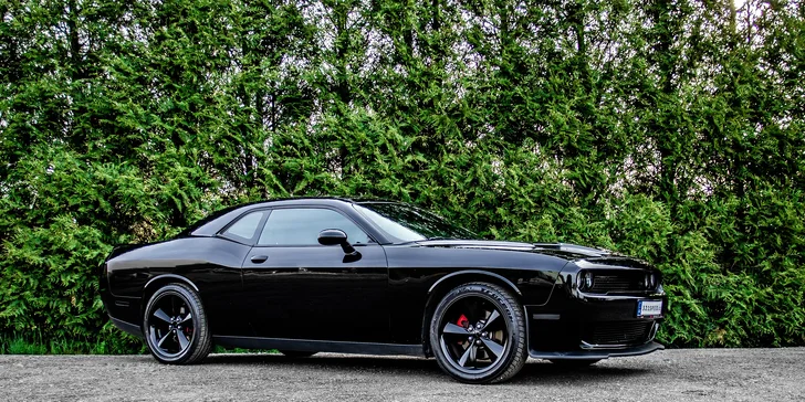 Dodge Challenger 5.7 V8 HEMI black na 12 či 24 hodin