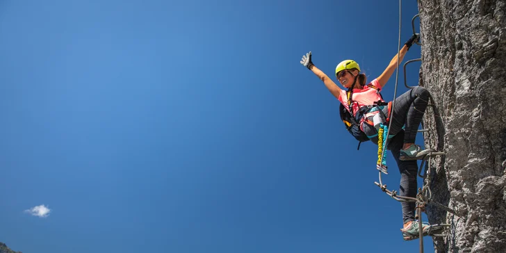 Prodloužený víkend plný adrenalinu v Rakousku: rafty na Salze, výstup na ferraty i canyoning