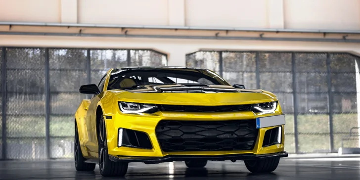 Brutální žihadlo Chevrolet Camaro SS: spolujízda i řízení na pár minut i pronájem na celý den