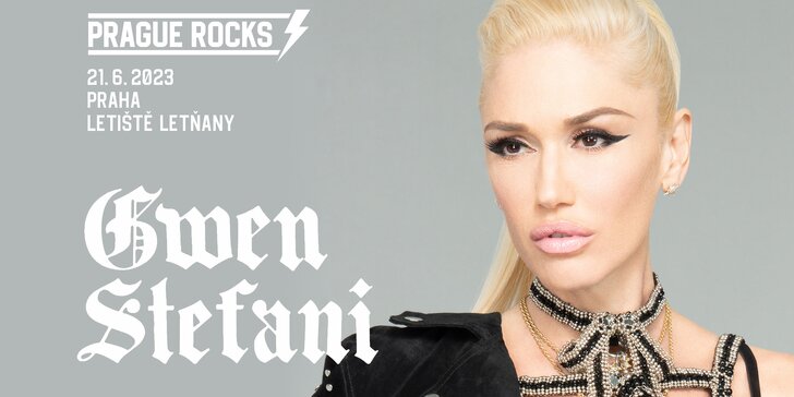 Prague Rocks v Letňanech: Maroon 5, Gwen Stefani a Rag'n'Bone Man + 10 % za vstupenku zpět v kreditech