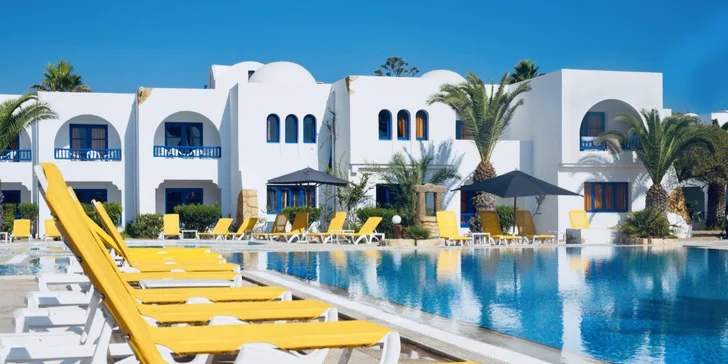 Dovolená v hotelu Djerba Holiday Club: all inclusive jídlo i nápoje a dítě za letenku