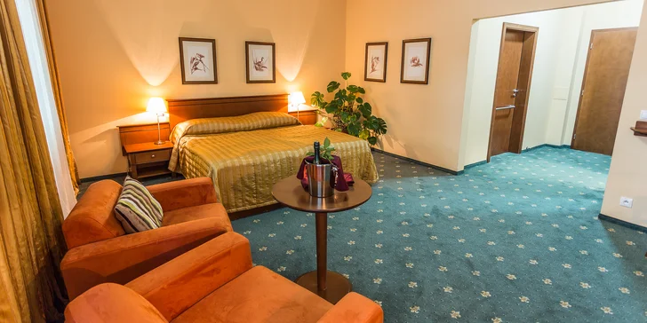 Wellness pobyt v centru lázeňských Piešťan se snídaní nebo polopenzí