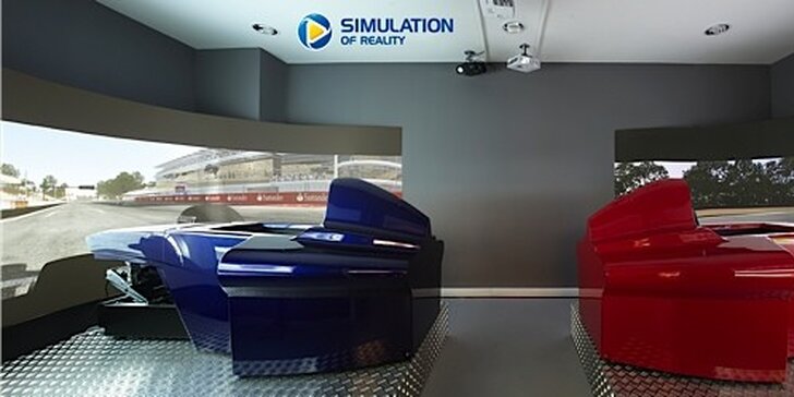 30-120 min na simulátoru F1 i simulátor RC modelu