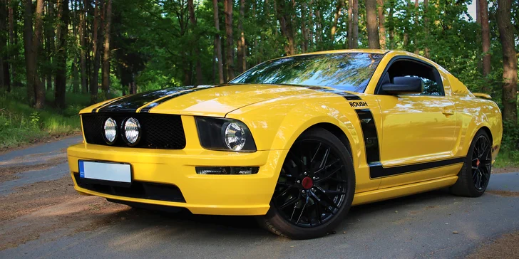 Ford Mustang GT: spolujízda i řízení nebo zapůjčení až na 2 dny