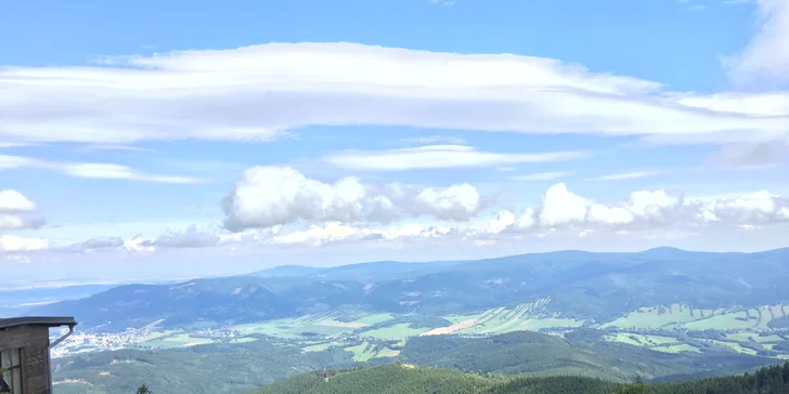 Dovolená v Jeseníkách na Ramzové s polopenzí, wellness, půjčením kol i letním bazénem