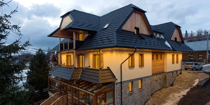 Aktivní pobyt v krásném apartmánu s výhledem na Vysoké Tatry, sleva do aquaparku i wellness