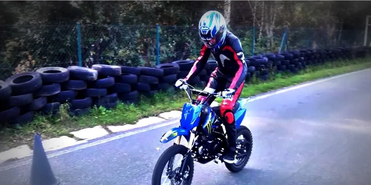 Kurz jízdy na motorce s instruktorem mistrů ČR