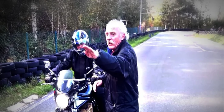 Kurz jízdy na motorce s instruktorem mistrů ČR