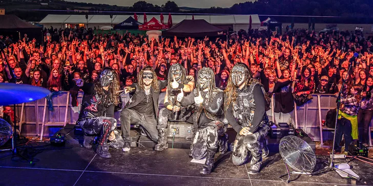 Čtyřdenní vstupenka na metalový festival Basinfirefest 2023: Ghost, Ville Valo, Airbourne, Clawfinger a další