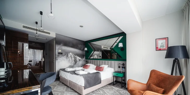 Wellness pobyt v Zakopaném: 5* hotel se stravou, privátní vstup do spa, jen 200 m od ulice Krupówki