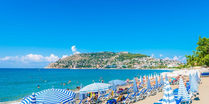 Turecká riviéra: 7 nocí v hotelu Boulevard**** u pláže, strava all inclusive a letenky v ceně