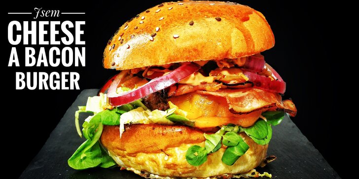 Nový burger plac v Ostravě: Double nebo Cheese and Bacon burger a hranolky s sebou