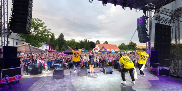 Retro music festival v Břeclavi: 2 Unlimited, Mr. President, Lunetic i Verona