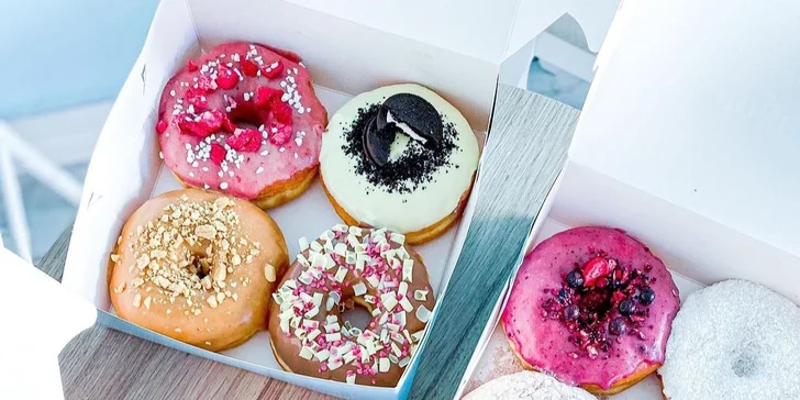 Donut podle výběru a káva v La Donuteria v Palladiu pro 1 i 2 osoby